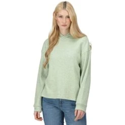 Regatta Womens Kassidy Wrap Over Hooded Hoodie -Sporty Tops Sales rwa537 l7s 01