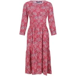Regatta Womens Briella Printed Elasticated Sun Dress -Sporty Tops Sales rwd038 q3c 03