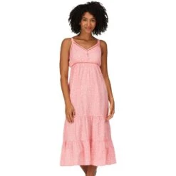 Regatta Womens Gazania Sleeveless Lightweight Dress -Sporty Tops Sales rwd053 uxd 01