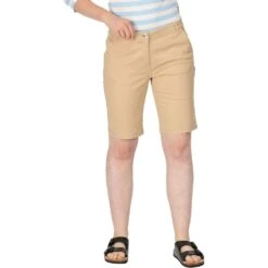 Regatta Womens Bayla Casual Chino Shorts -Sporty Tops Sales rwj286 l4m 01 1