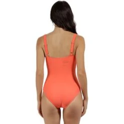 Regatta Womens/Ladies Sakari Tummy Control Flattering Swimming Costume -Sporty Tops Sales rwm012 6qm 02