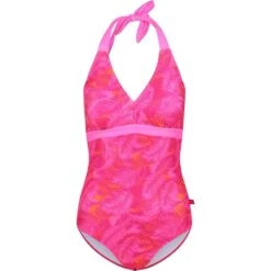 Regatta Womens Flavia Quick Dry Halter Neck Swimming Costume