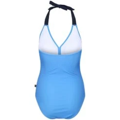 Regatta Womens Flavia Quick Dry Halter Neck Swimming Costume -Sporty Tops Sales rwm019 zrd 02