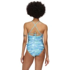 Regatta Womens Halliday Printed Halter Neck Swimming Costume 15 Regatta Womens Halliday Printed Halter Neck Swimming Costume -Sporty Tops Sales rwm026 xx2 02 1