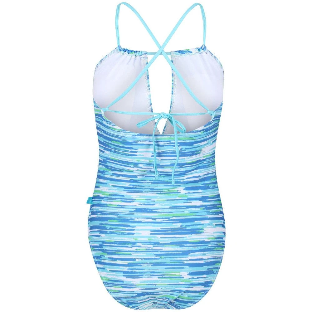 Regatta Womens Halliday Printed Halter Neck Swimming Costume 10 Regatta Womens Halliday Printed Halter Neck Swimming Costume - Image 8