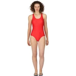 Regatta Womens Active Swimsuit II Padded Swimming Costume -Sporty Tops Sales rwm029 r5z 01 1