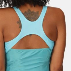 Regatta Womens Active Swimsuit II Padded Swimming Costume -Sporty Tops Sales rwm029 rpk 03 1