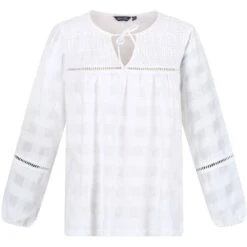 Regatta Womens Calluna Coolweave V Neck Loose Fit Blouse -Sporty Tops Sales rws136 900 01