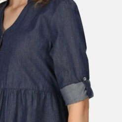 Regatta Womens Nemora Roll Sleeve Blouse Shirt Dress -Sporty Tops Sales rws149 h18 03