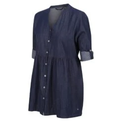 Regatta Womens Nemora Roll Sleeve Blouse Shirt Dress -Sporty Tops Sales rws149 h18 05
