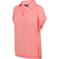 Regatta Womens Lupine Soft Lightweight Polo Shirt -Sporty Tops Sales rwt267 7le 01 1