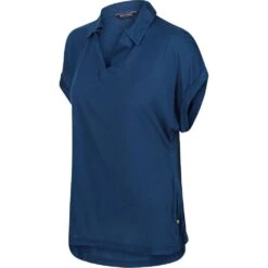 Regatta Womens Lupine Soft Lightweight Polo Shirt -Sporty Tops Sales rwt267 b56 01