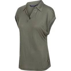 Regatta Womens Lupine Soft Lightweight Polo Shirt -Sporty Tops Sales rwt267 g6r 01