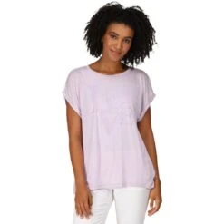 Regatta Womens Roselynn Lightweight T Shirt Top -Sporty Tops Sales rwt273 j8s 01