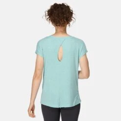 Regatta Womens Bannerdale Breathable Quick Drying T Shirt -Sporty Tops Sales rwt275 ghg 02