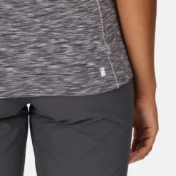 Regatta Womens Laxley Breathable Moisture Wicking T Shirt -Sporty Tops Sales rwt276 038 04