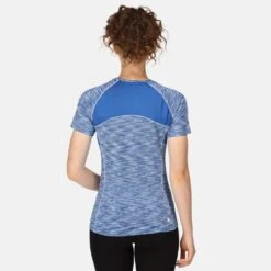 Regatta Womens Laxley Breathable Moisture Wicking T Shirt -Sporty Tops Sales rwt276 8pt 02