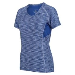 Regatta Womens Laxley Breathable Moisture Wicking T Shirt -Sporty Tops Sales rwt276 8pt 05