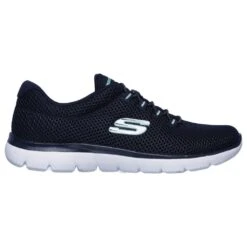 Skechers Womens Summits Sports Trainers -Sporty Tops Sales ske1416 nvlb 03 3