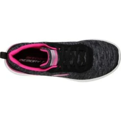 Skechers Womens Skech-Air Dynamight Paradise Waves Trainers -Sporty Tops Sales ske1430 bkhp 04 3