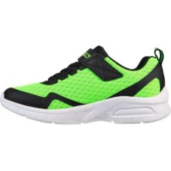 Skechers Boys Microspec Max Lightweight Sports Shoes -Sporty Tops Sales ske1793 lmbk 03