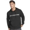 Skechers Mens Heritage Comfort Classic Pullover Hoodie -Sporty Tops Sales ske1801 blk 01