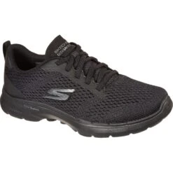 Skechers Womens Go Walk 6 Bold Vision Lace Up Trainers