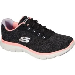 Skechers Womens Flex Appeal 4.0 Fresh Move Lace Up Trainers