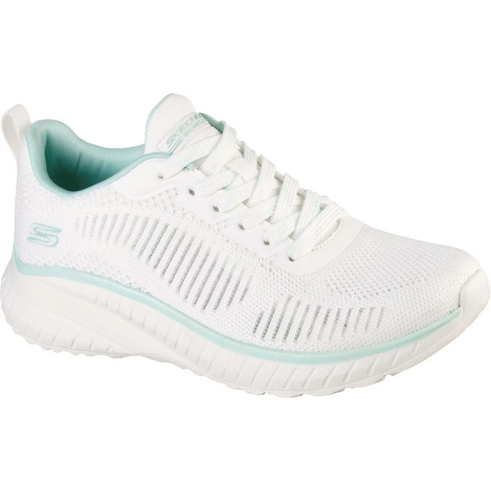 Skechers Womens Bobs Squad Chaos Parallel Lines Trainers 4 Skechers Womens Bobs Squad Chaos Parallel Lines Trainers - Image 2