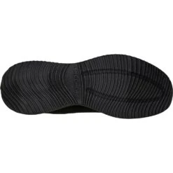 Skechers Mens Skechers Squad Lace Up Memory Foam Trainers -Sporty Tops Sales ske1865 bbk 04