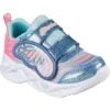 Skechers Girls Twisty Brights Wingin It Light Up Trainers -Sporty Tops Sales ske1881 bltq 01