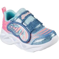 Skechers Girls Twisty Brights Wingin It Light Up Trainers