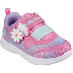 Skechers Girls Comfy Flex 2.0 Dancing Daisys Trainers