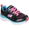 Skechers Girls Ultra Groove Miss Hydro Sporty Trainers 2 Skechers Girls Ultra Groove Miss Hydro Sporty Trainers -Sporty Tops Sales ske1893 bkmt 01
