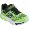 Skechers Boys Flex Glow Elite Vorlo Light Up Sporty Trainers