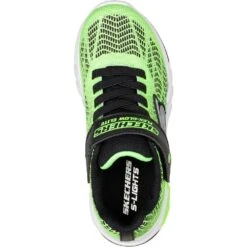 Skechers Boys Flex Glow Elite Vorlo Light Up Sporty Trainers 16 Skechers Boys Flex Glow Elite Vorlo Light Up Sporty Trainers -Sporty Tops Sales ske1903 lmbk 05