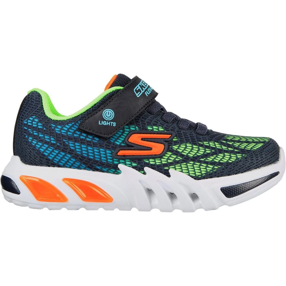 Skechers Boys Flex Glow Elite Vorlo Light Up Sporty Trainers 9 Skechers Boys Flex Glow Elite Vorlo Light Up Sporty Trainers - Image 7