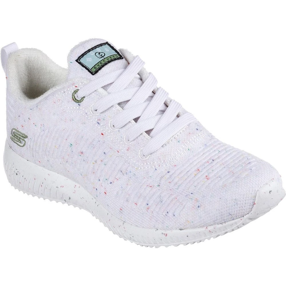 Skechers Womens Bobs Squad Reclaim Life Lace Up Trainers 4 Skechers Womens Bobs Squad Reclaim Life Lace Up Trainers - Image 2