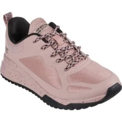 Skechers Womens Bobs Squad 3 Star Flight Lace Up Trainers