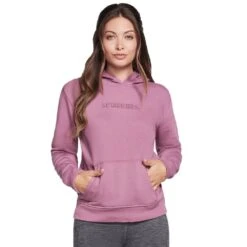 Skechers Womens Signature Pullover Comfortable Hoodie