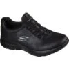 Skechers Womens Summits Oh So Smooth Memory Foam Trainers -Sporty Tops Sales ske1990 bbk 01