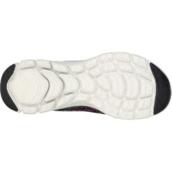 Skechers Womens Flex Appeal 4.0 Vivid Spirit Laced Trainers -Sporty Tops Sales ske1991 bblp 04