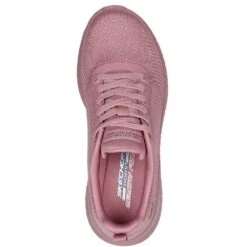 Skechers Womens Bob Squad Chaos Face Off Lace Up Trainers -Sporty Tops Sales ske1993 ras 05