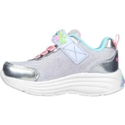 Skechers Girls My Dreamers Cushioned Slip On Trainers -Sporty Tops Sales ske2000 smlt 03