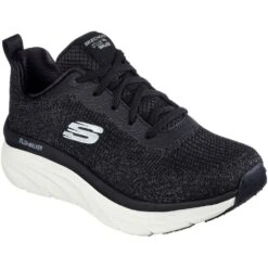 Skechers Womens D'Lux Walker Daily Beauty Lace Up Trainers