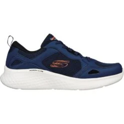 Skechers Mens Skech Lite Pro Fair View Lace Up Trainers -Sporty Tops Sales ske2008 nvy 02