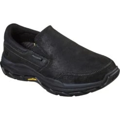 Skechers Mens Relaxed Fit Respected Calum Slip On Trainers