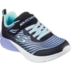 Skechers Girls Microspec Rejoice Racer Slip On Trainers