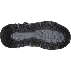 Skechers Boys Velocitrek Pro Scout Walking Trainers -Sporty Tops Sales ske2026 bkrd 04 1