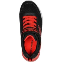 Skechers Boys Microspec Max Gorvix Lightweight Trainers -Sporty Tops Sales ske2027 bkrd 05